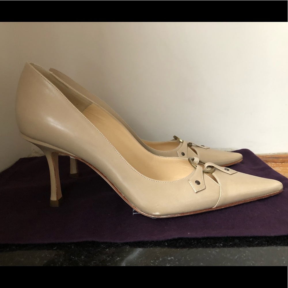 Jimmy Choo leather pumps